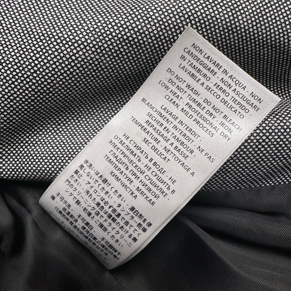 Alexander McQueen Asymmetrical Draped Gray Blazer - Picture 13 of 14